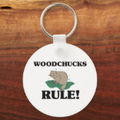 Porte-clés WOODCHUCKS Règle ! (Recto)