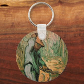 Porte-clés Woodcutter (après Millet) par Vincent van Gogh (Recto)