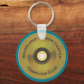 Porte-clés Woodland Senior Centre Computer Club (Recto)