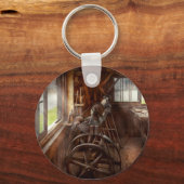 Porte-clés Woodworker - L'art du laçage (Recto)