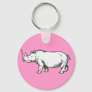 Porte-clés Wooly Rhino