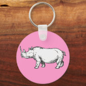 Porte-clés Wooly Rhino (Recto)