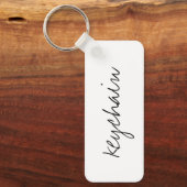 Porte-clés Word littéral Funny personnalisable (Recto)