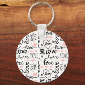 Porte-clés Words Love (Recto)