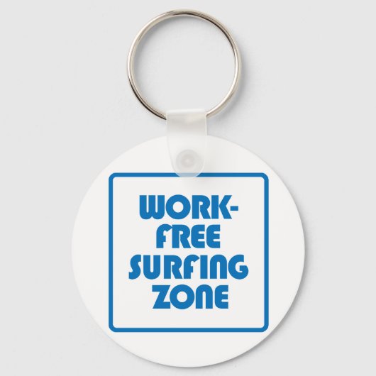 Porte-clés Work Free Surfing Zone (Recto)