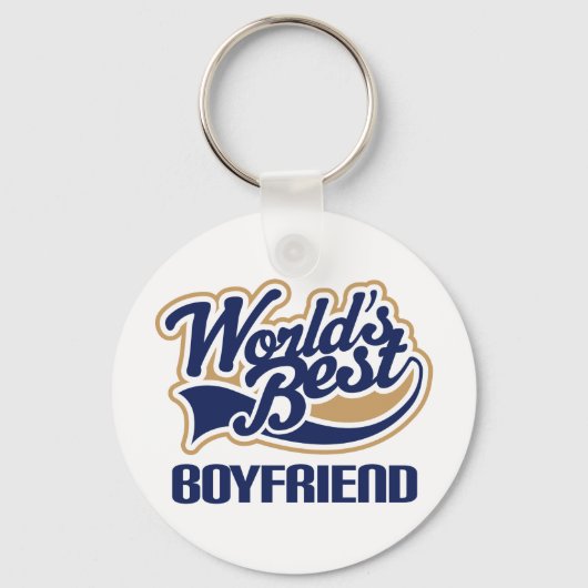 Porte-clés World Best Boyfriend (Recto)