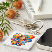 Porte-clés World Down Syndrome Day (Devant Droit)