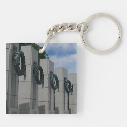 Porte-clés World War II Memorial Wreaths I (Dos)
