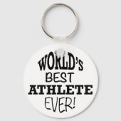 Porte-clés World's Best Athlete Ever (Recto)