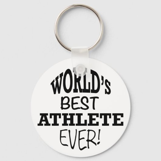Porte-clés World's Best Athlete Ever (Recto)