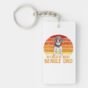 Porte-clés Worlds Best Beagle Dad Beagle Lover