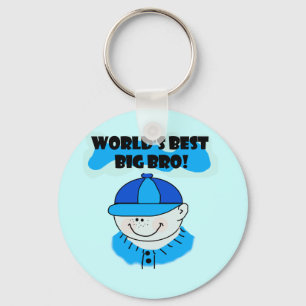 Porte-clés World's Best Big Bro Tshirts and Gifts