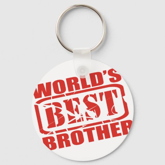 Porte-clés World's Best Brother (Recto)