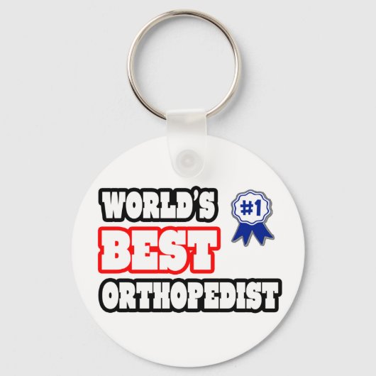 Porte-clés World's Best Orthopedist (Recto)