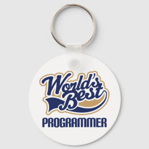 Porte-clés Worlds Best Programmer
