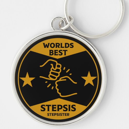 Porte-clés Worlds Best Stepsoeur (Devant)