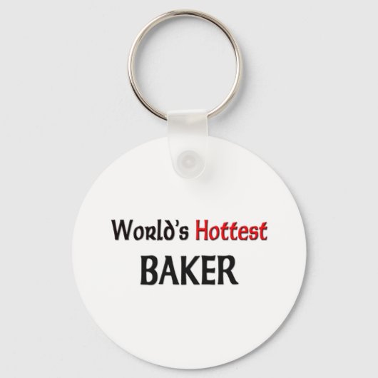 Porte-clés Worlds Hottest Baker (Recto)