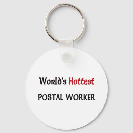 Porte-clés Worlds Hottest Postal Worker (Recto)