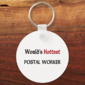 Porte-clés Worlds Hottest Postal Worker (Recto)