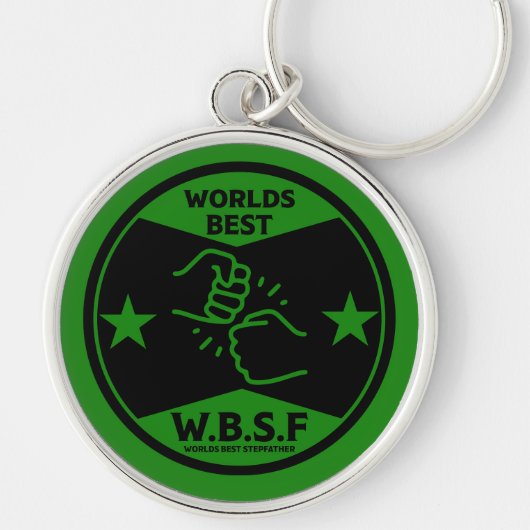 PORTE-CLÉS WORLDS MEILLEUR STEPFATHER (Devant)
