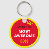 Porte-clés Worlds Most Awesome (Verso)