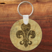 Porte-clés Worn Fleur De Lis (Recto)