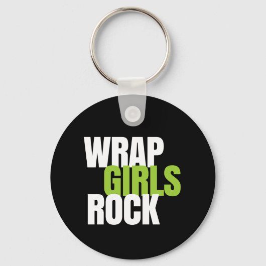 Porte-clés Wrap Girls Rock - Ça marche ! Global (Recto)