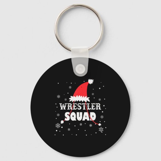 Porte-clés Wrestler Squad Christmas Wrestling Matching Xmas  (Recto)