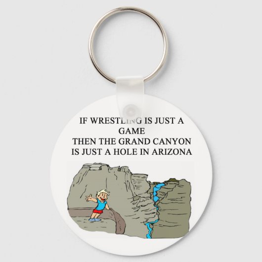 Porte-clés WRESTLING joke cadeaux t-shirts (Recto)