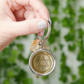 Porte-clés WSM - Gold - Star-of-David - (main)