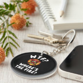 Porte-clés WTF Où est le pompier ? (Devant droit)