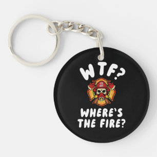 Porte-clés WTF Où est le pompier ?
