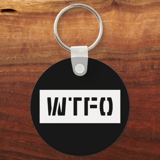 PORTE-CLÉS WTFO (Recto)