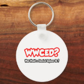 Porte-clés WWCED...Que ferait un Chem Eng ? (Recto)