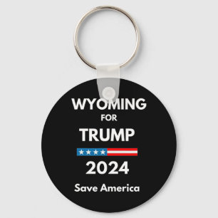 Porte-clés Wyoming Pour Trump Élection Présidentielle Républi