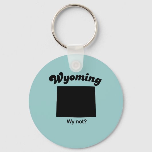 Porte-clés Wyoming - Pourquoi pas (Recto)