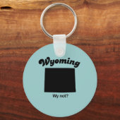 Porte-clés Wyoming - Pourquoi pas (Recto)