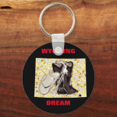 PORTE-CLÉS WYOMING RÊVE (Recto)