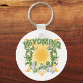 Porte-clés Wyoming solaire (Recto)