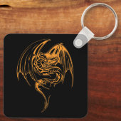 Porte-clés Wyvern Dragon Sont Des Créatures Mythiques Imagina (Verso)