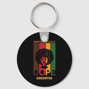 Porte-clés Xe Dope sans apologisme Femme afro
