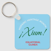 Porte-clés Xium ! Guinée équatoriale (Recto)