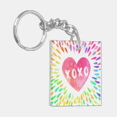 Porte-clés Xo Heart (Devant gauche)