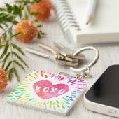 Porte-clés Xo Heart (Devant Droit)