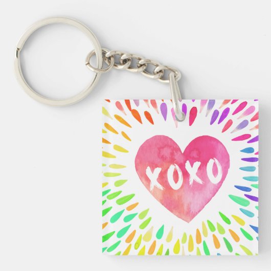 Porte-clés Xo Heart (Devant)