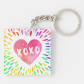 Porte-clés Xo Heart (Dos)
