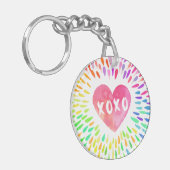 Porte-clés Xo Heart (Devant gauche)