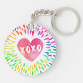 Porte-clés Xo Heart (Dos)