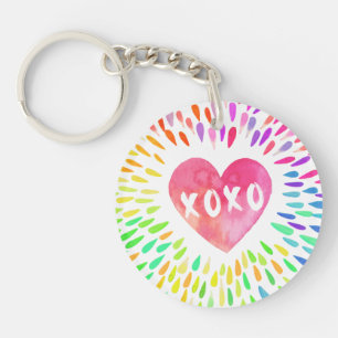 Porte-clés Xo Heart