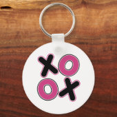 Porte-clés XOXO carré (Recto)